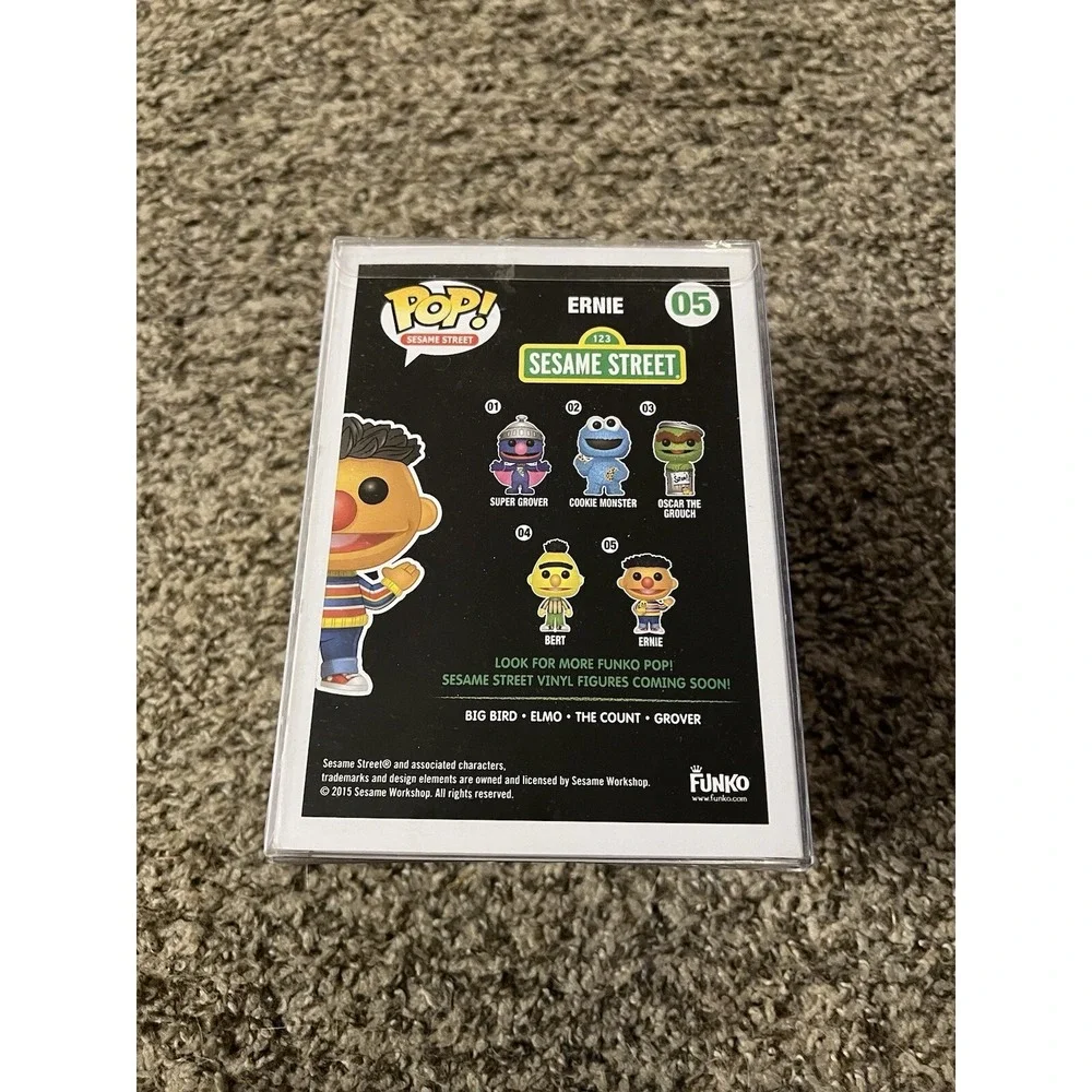 Funko POP! #05‎ Ernie Television Sesame Street With Protector